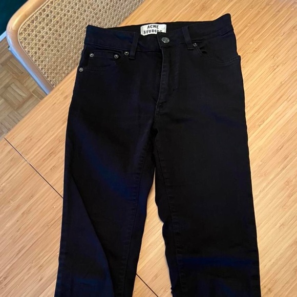 Acne studios needle Lacey black jeans - Picture 2 of 3